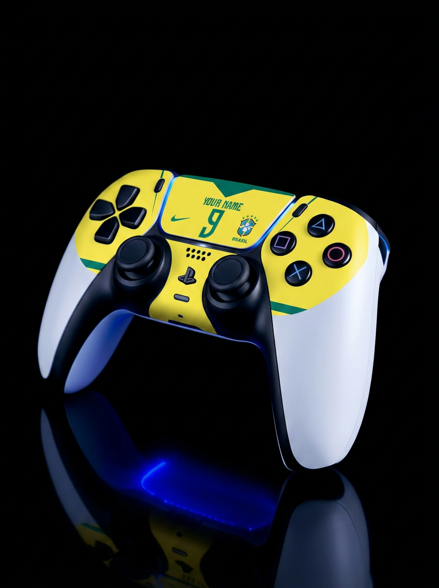 Brazil 2026 PS5 Controller Skin